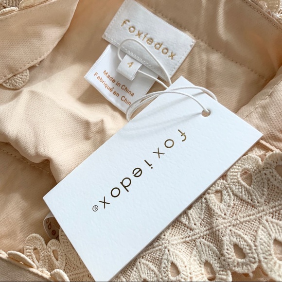 Anthropologie Foxiedox Maisie Lace Halter Dress 4 - Picture 13 of 16